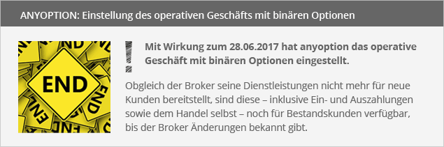 Erfahrungen mit Binäre Optionen?