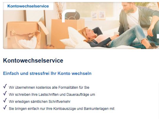 Die Vorteile des Kontowechselservices