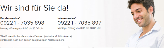 Zeiten – Kundenservice flatex