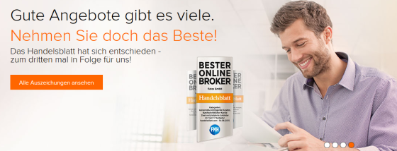Die Auszeichnungen von flatex