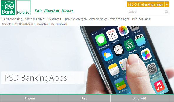 PSD Bank Nord Banking-App