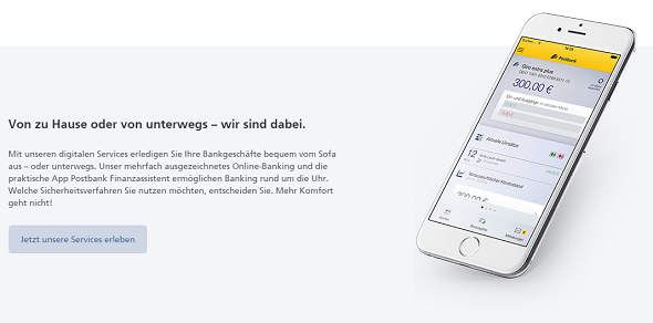 Postbank Girokonto App