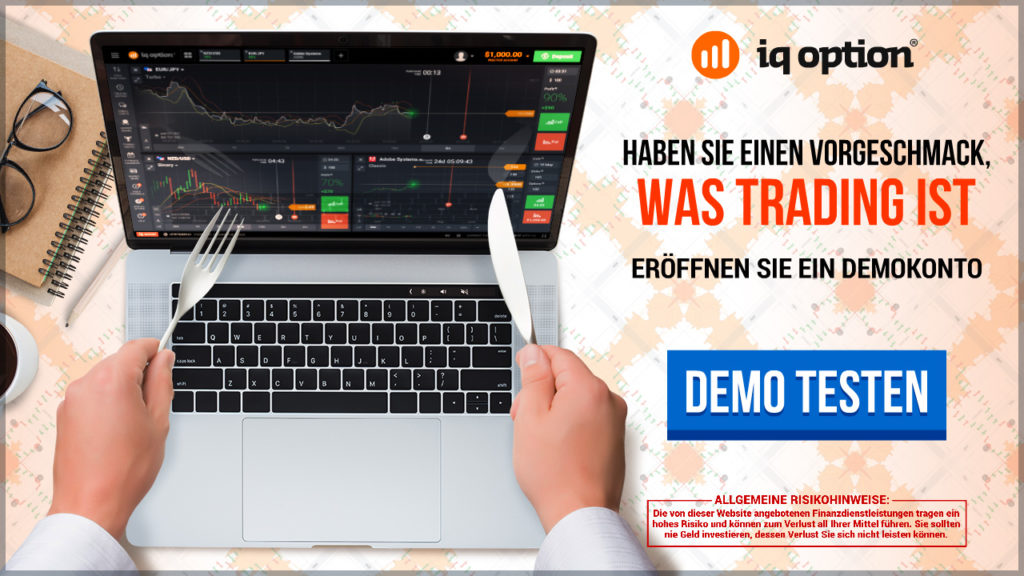 IQ Option bietet Lernmaterial und ein Demokonto