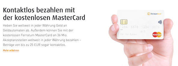 Ferratum Bank MasterCard