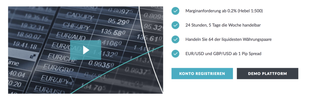 Die Konditionen des Forex-Handels bei LCG im Überblick