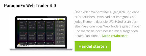 UFX Handelsplattform