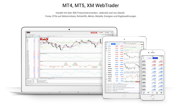 XM Handelsplattformen