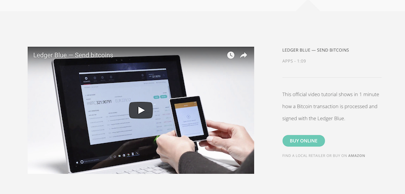 Ledger Wallet Videos Produkte