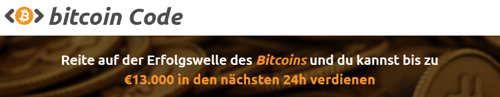 Bitcoin Code Webseite, Bitcoin Code seriös