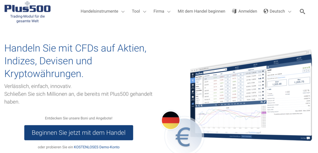 Klassischer Optionshandel - auch beim CFD-Broker Plus500 möglich