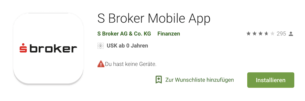 S Broker App Mobile Geldanlage Mit Der Sparkassen App
