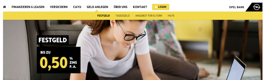 Opel Bank Festgeld Zinsen