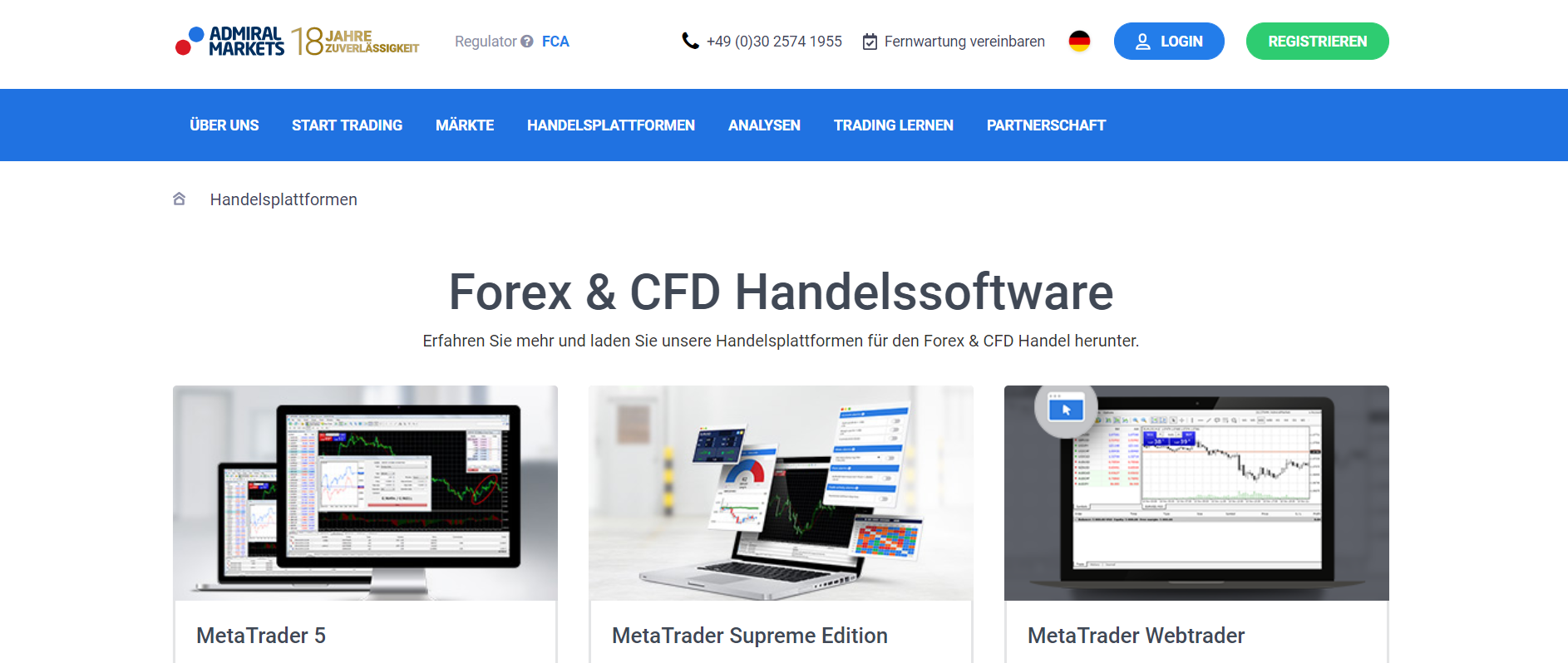 Admiral Markets Trading 2020 » MT4 & MT5 Software im Test!