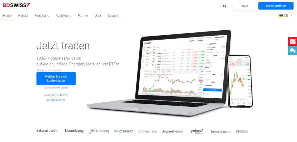 welche unterschiede gibt es genau beim bdswiss mindesteinsatz? mobiler handel mit binären optionen