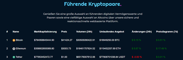 Nutzung von AngelsCoin